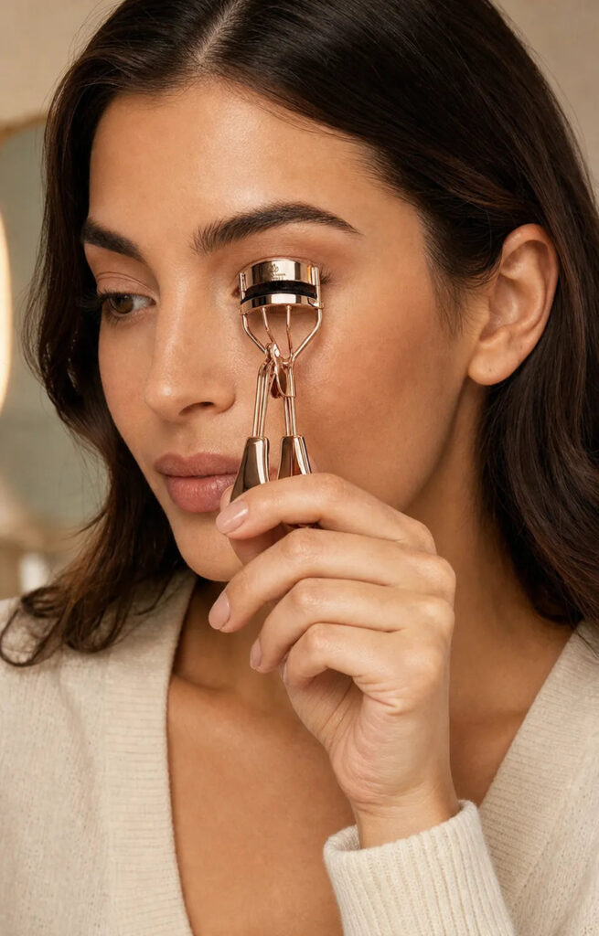 Eyelash Curler Farbe - Rosegold – am Auge
