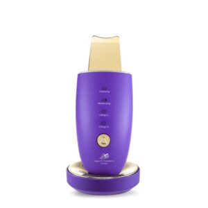 Golden Skin Scrubber - Ultraschallpeelinggerät – Skin Scrubber mit Station