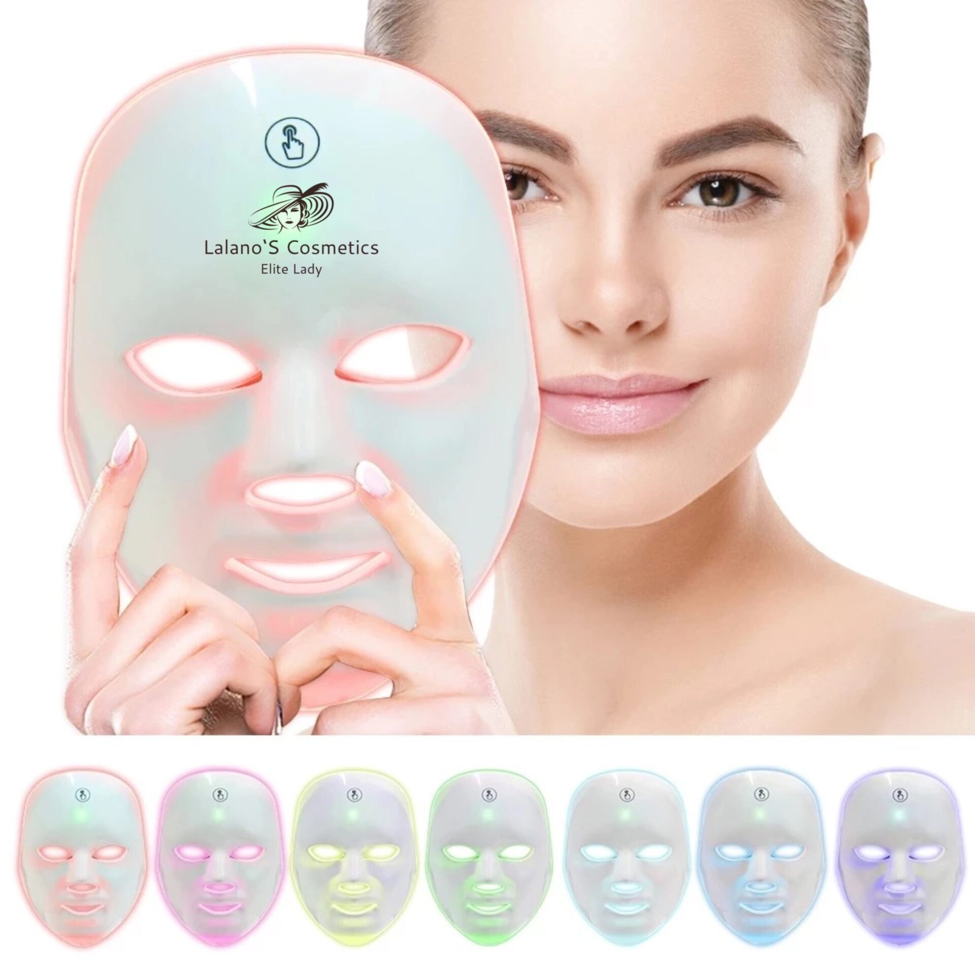 LED Gesichtsmaske, Anti-Aging-Gerät, Light facial – Lichtmodi