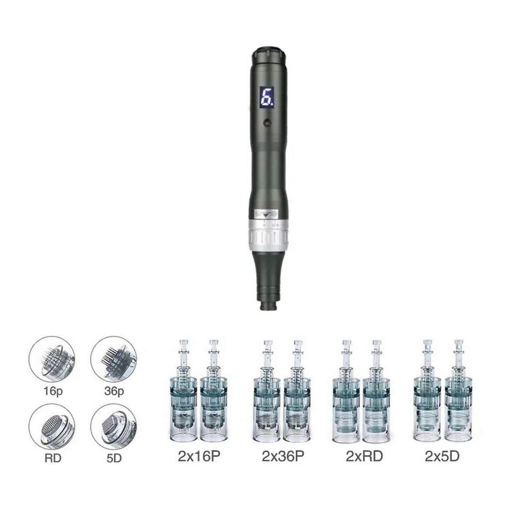 Micro-Needling Doktor Needle Pen, Derma Pen – Derma Pen mit Kartuschen