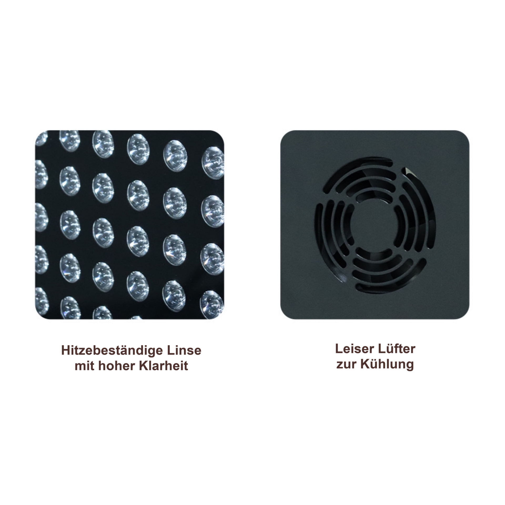 Infrarotlampe Health & Beauty Therapie – Linsen und Lüfter