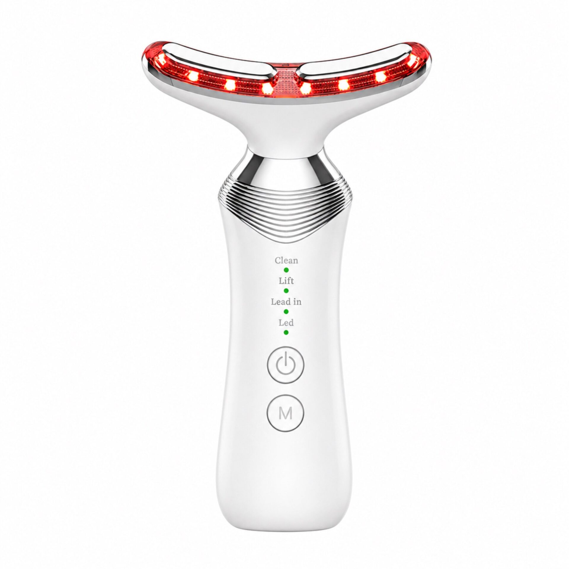 Gesichtsmassagegerät ÉLEVIA Face & Neck Sculptor mit EMS, Wärmefunktion & Vibrationsmassage – ÉLEVIA frontal