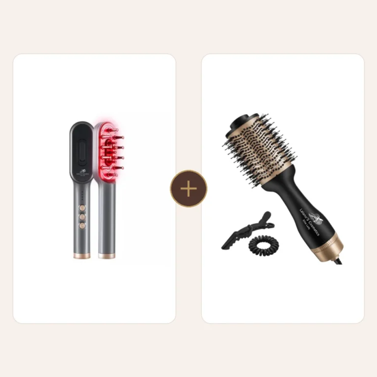 Hair PowerComb und Warmluftbürste als Styling-Duo